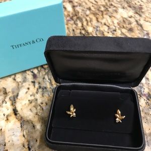 Tiffany & Co. Paloma Picasso Olive Leaf Earrings